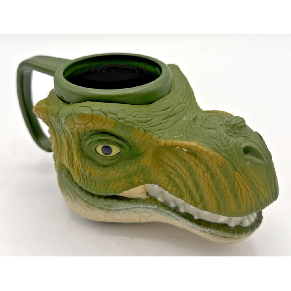 Vintage Equity Toys T-Rex Plastic Dinosaur Mug Cup T-Rex Kids Cup/Mug Plastic
